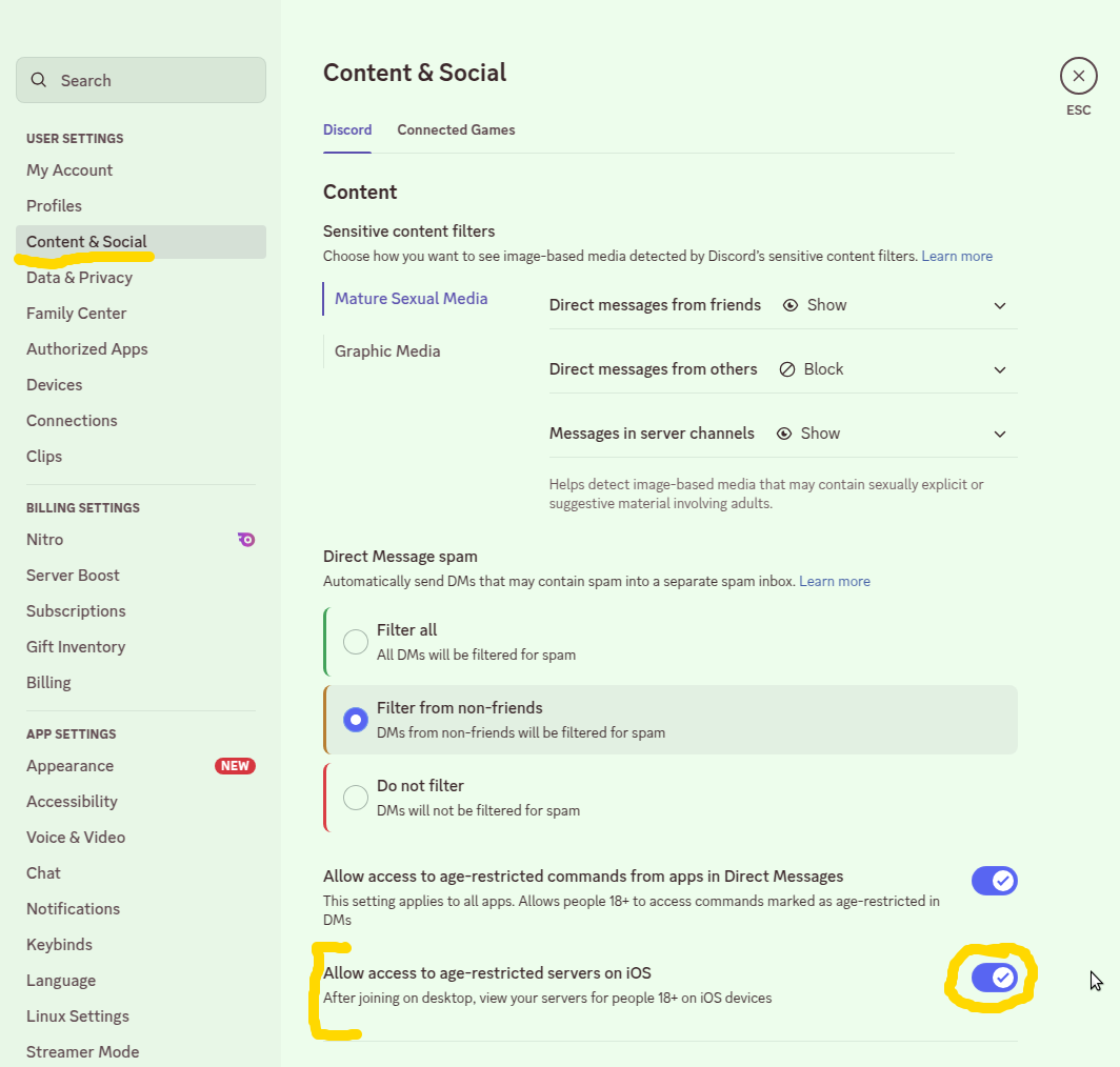 iOS age restriction instructions